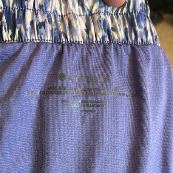 Athleta High Rise Mesh Racer 5” Short - Picture 5 of 5